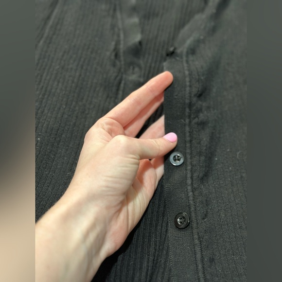 BEST OFFER ModCloth Black Cardigan SZ Small - Picture 3 of 3